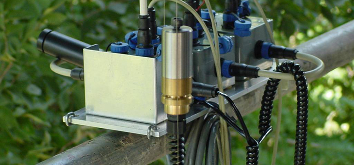 Protótipo do sistema automático de medição para ensaio de ancoragens