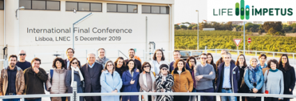 LIFE Impetus International Final Conference will take place in Lisbon (Portugal) on 5 December 2019 at LNEC Congress Centre