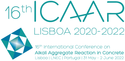 16ª Conferência Internacional sobre Reações Álcalis-Agregado do Betão (ICAAR 2020 - 2022)