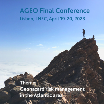 Conference "Geohazard risk management in the Atlantic area" - 19 - 20 April 2023, LNEC