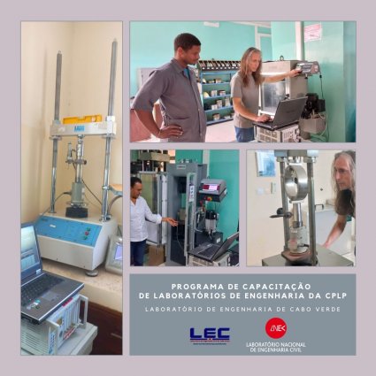 LNEC provides technical assistance to Cape Verde&#39;s Civil Engineering Laboratory